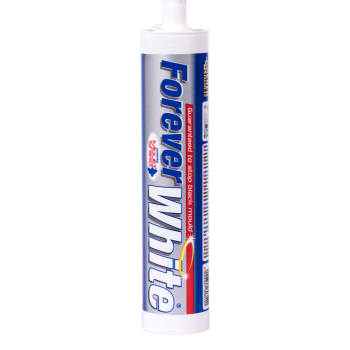 Everbuild Forever White Silicone Sealant Everbuild Forever White Silicone Sealant
