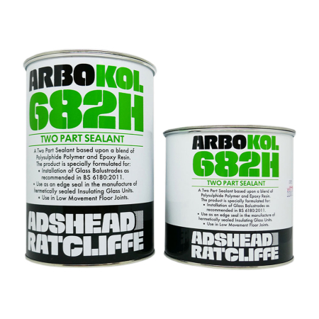 Adshead Ratcliffe Arbo Arbokol 682H Gun Grade Glass Balustrade Sealant Adshead Ratcliffe Arbo Arbokol 682H Gun Grade Glass Balustrade Sealant