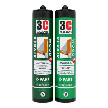 3C Sealants Wood Repair 2-Part Epoxy Resin 3C Sealants Wood Repair 2-Part Epoxy Resin