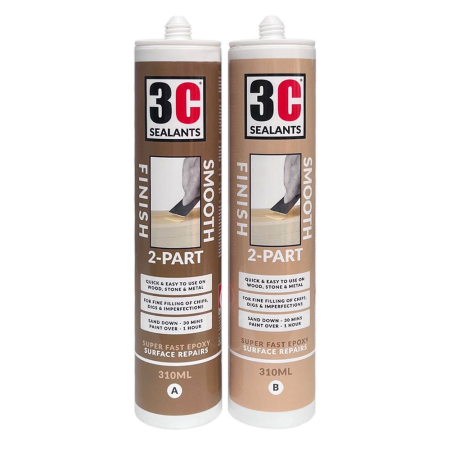 3C Sealants Smooth Finish 2-Part Epoxy Resin Filler 3C Sealants Smooth Finish 2-Part Epoxy Resin Filler