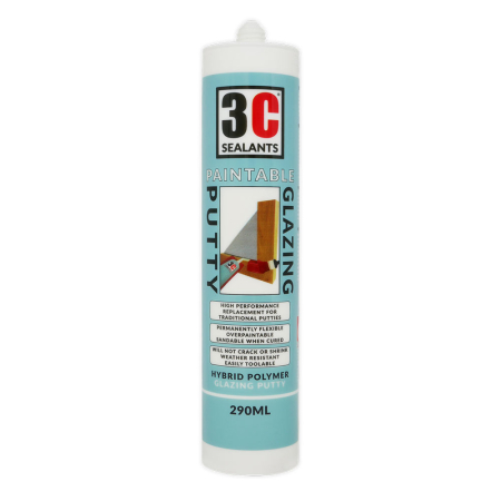 3C Sealants Paintable Glazing Putty Hybrid Polymer 3C Sealants Paintable Glazing Putty Hybrid Polymer